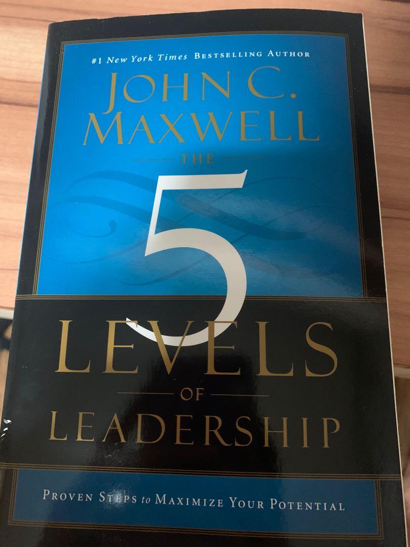 5 levels of leadership John C. Maxwell, Hobbies & Toys