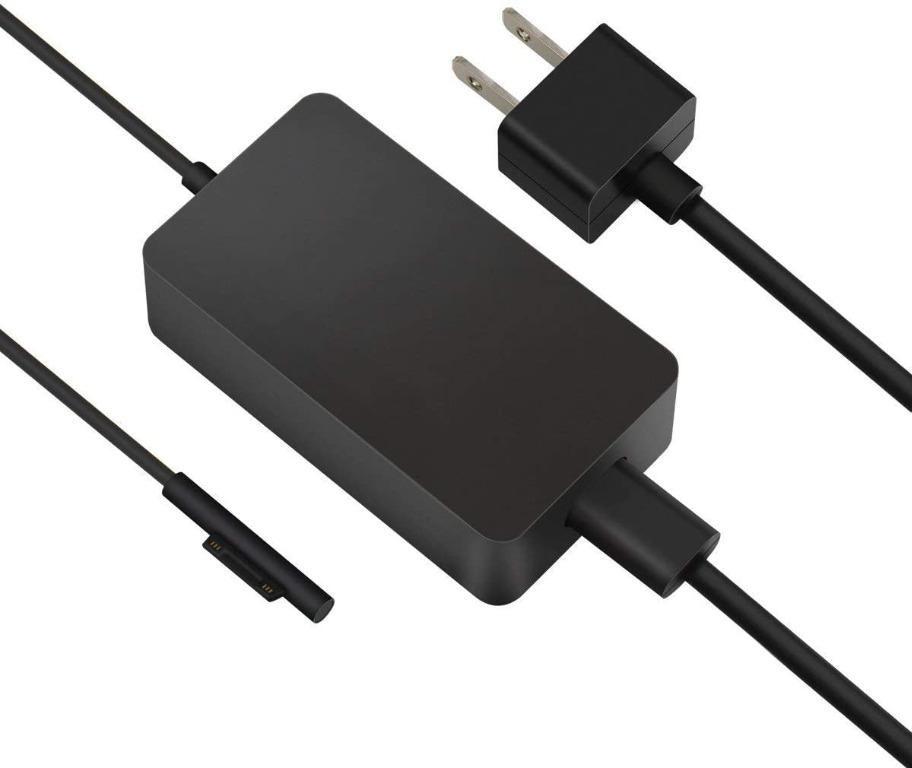 65W Surface Pro Charger, 65W 15V 4A Power Adapter for Microsoft Surface