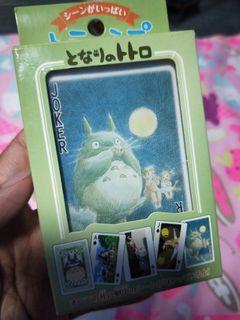 正版 吉卜力 宮崎駿 龍貓撲克牌