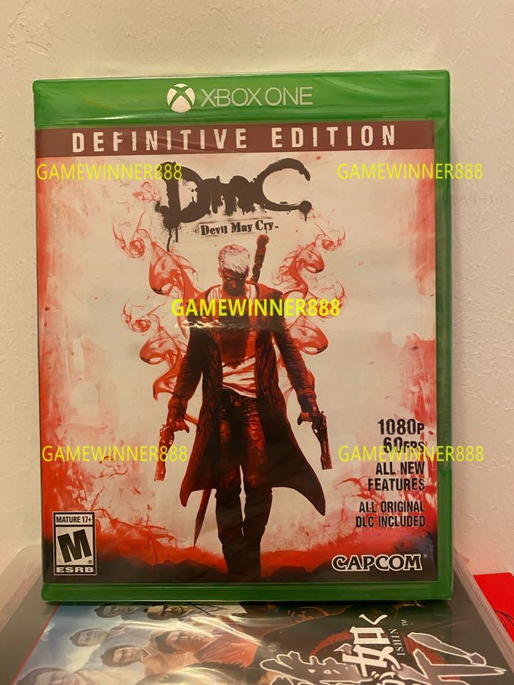 全新xbox One遊戲鬼泣惡魔獵人決定版dmc Devil May Cry Definitive Edition 美版英文版 遊戲機 遊戲機遊戲 Carousell