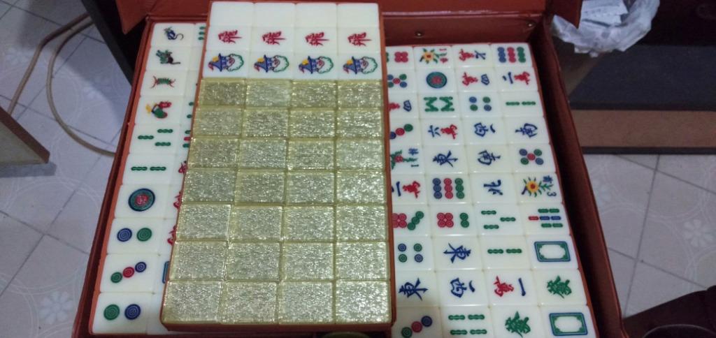 Hong Kong A1 Size Mahjong Set. #NewbieJune, Toys & Games, Bricks ...