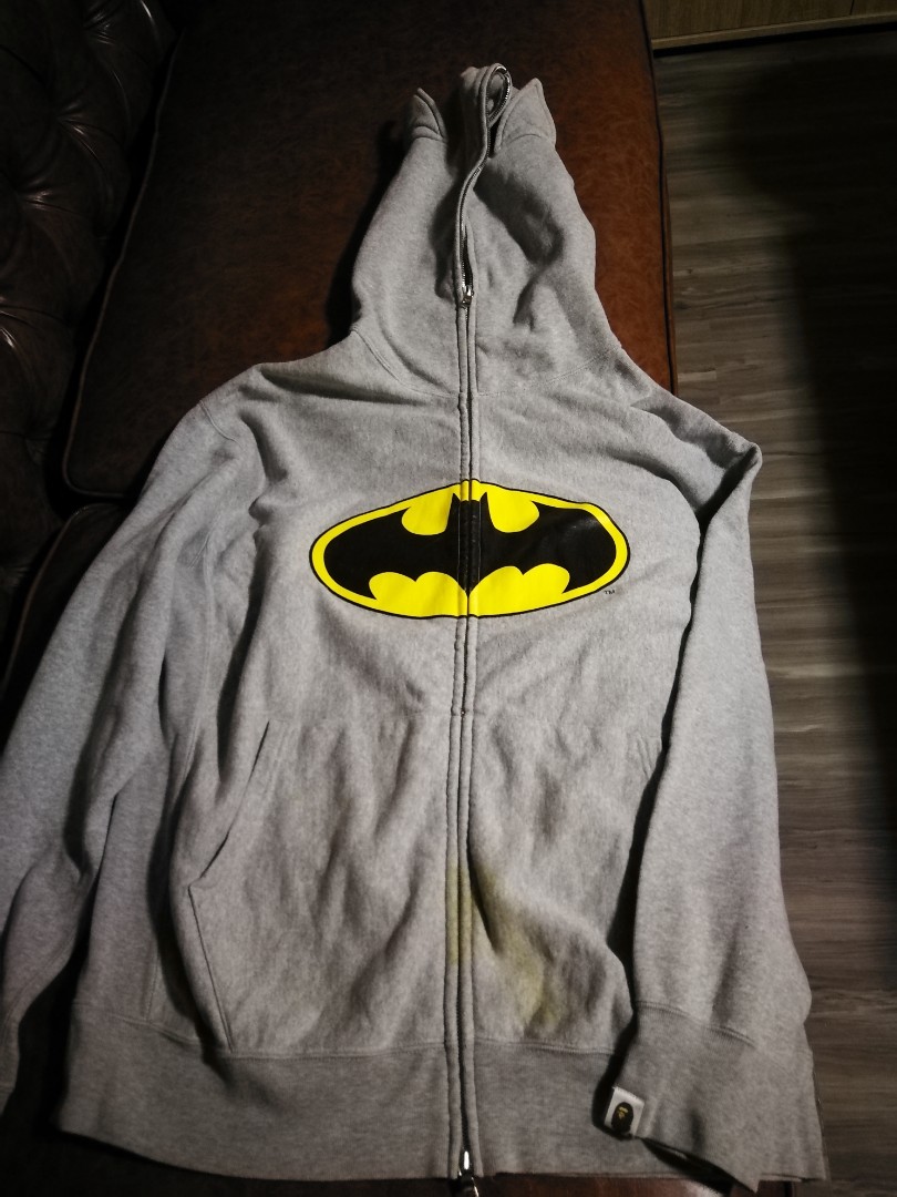 Bape batman hoodie with ears shop
