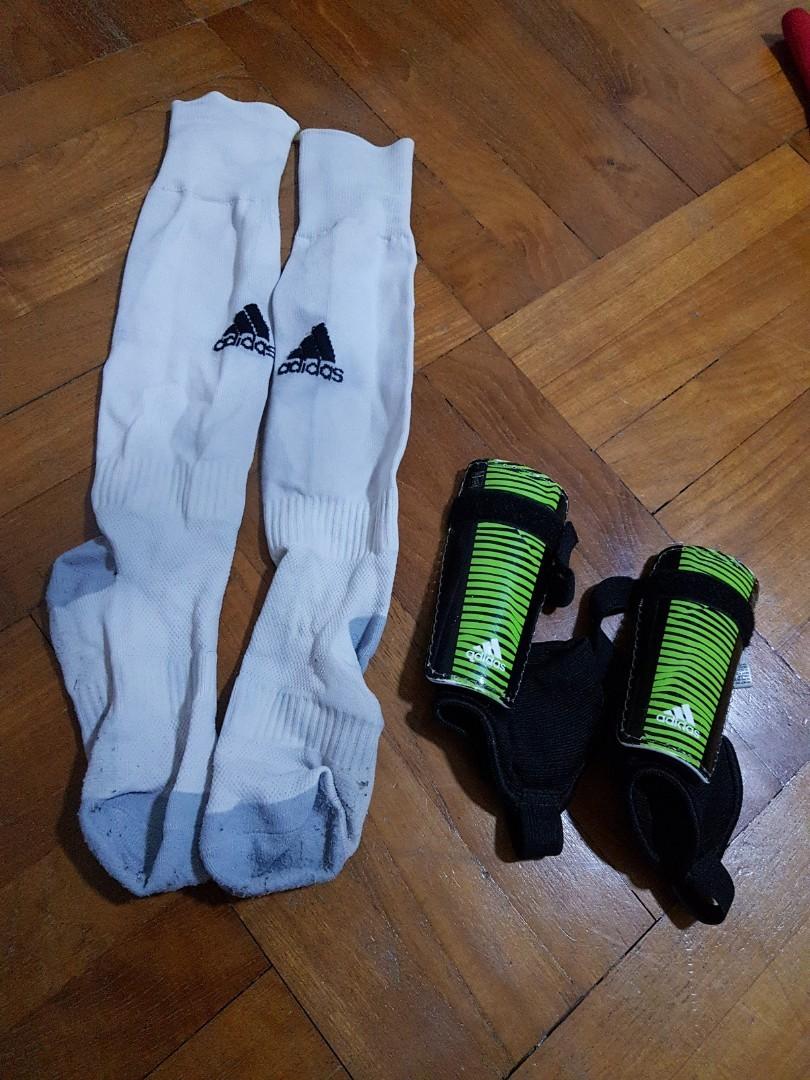 green adidas football socks