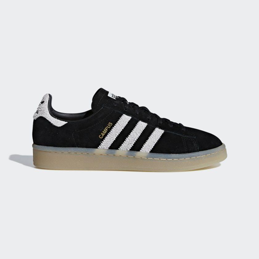 adidas all black suede