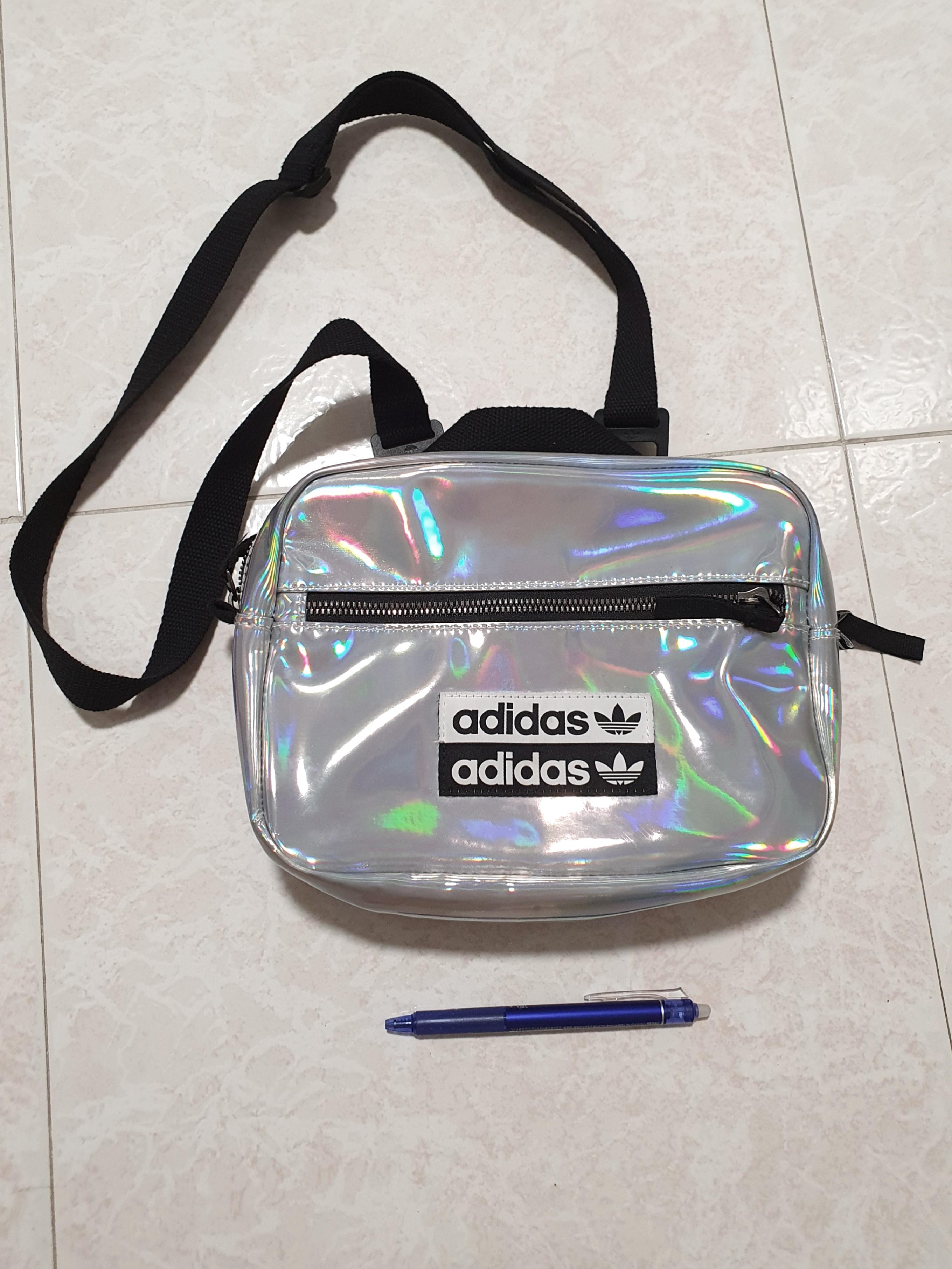 Adidas Originals Holographic Women's Bags & Wallets, Cross-body Bags Carousell