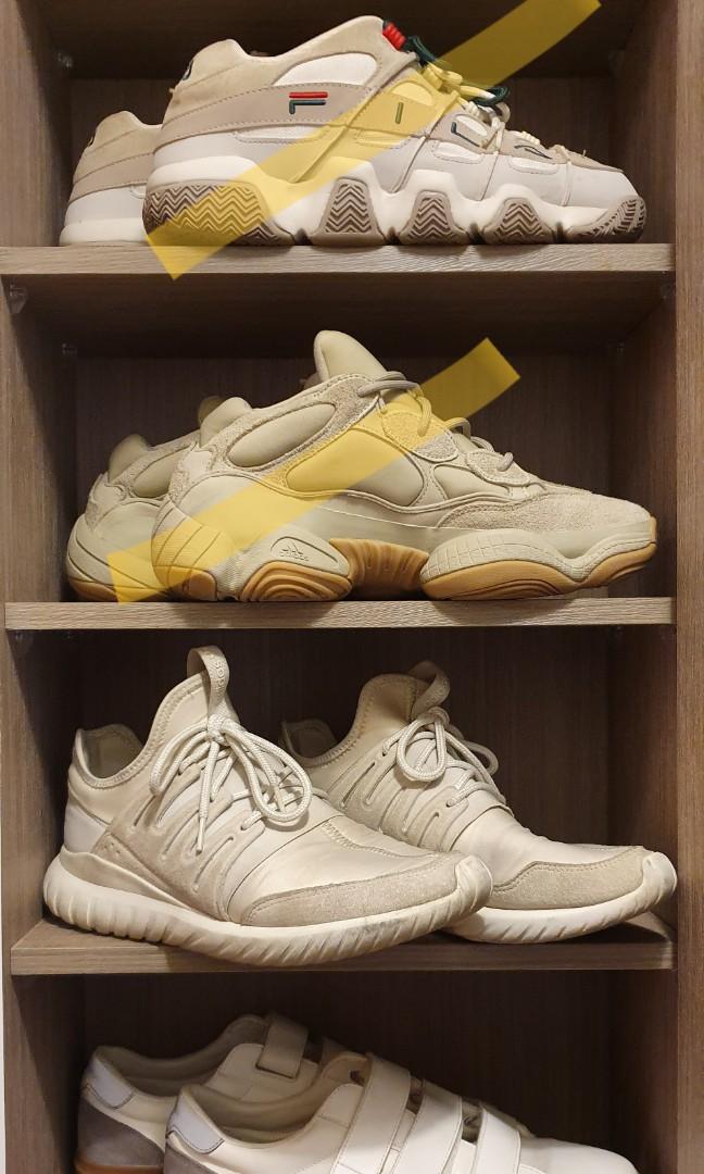 adidas tubular radial gold