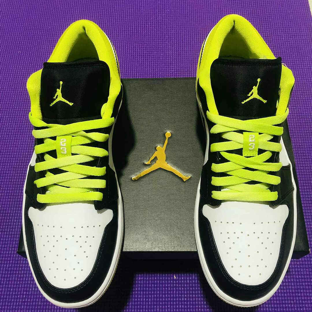 jordan 1 low cyber green stockx