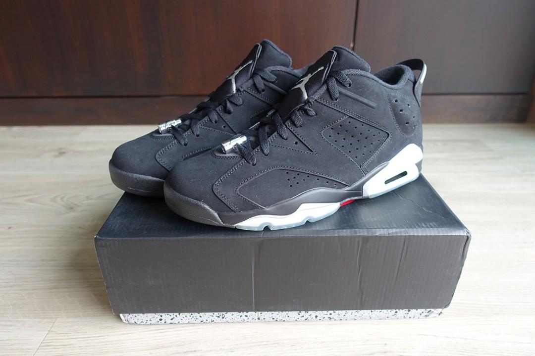 air jordan 6 low chrome