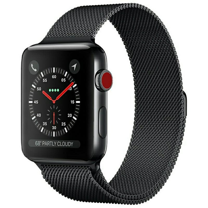 Apple Watch Milanese Stainless Steel For Apple Watch Series 1 2 3 42mm 38mm Strap Band For Iwatch 4 5 40mm 44mm Bracelet Mobile Phones Tablets Others On Carousell
