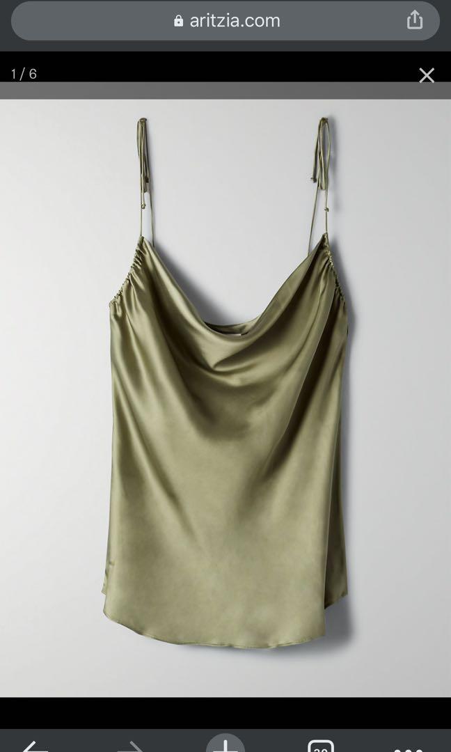 Wilfred ALLUSION SATIN CAMISOLE