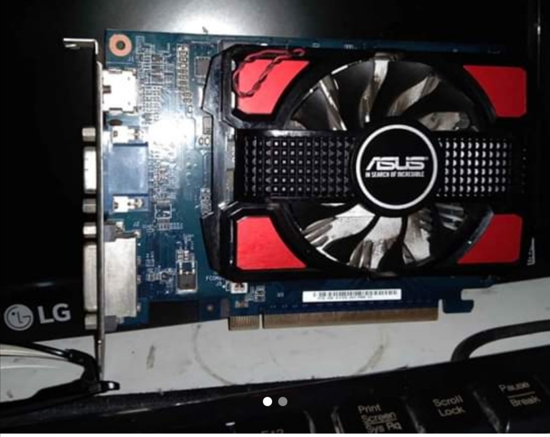 Asus Gt 730 2gb Ddr3 Electronics Computer Parts Accessories On Carousell