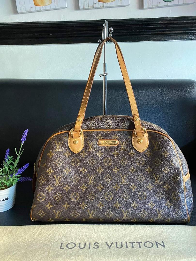 Auth LV MONTORGUIEL GM (Category: Luxury Bags & Wallets) located in Davao. Submitted by gingerdust (Listing ID 1013224497, Image 1). Description: Nrw ArriVaL Auth L V Montorguiel GM RANK AB NO FLAWS.