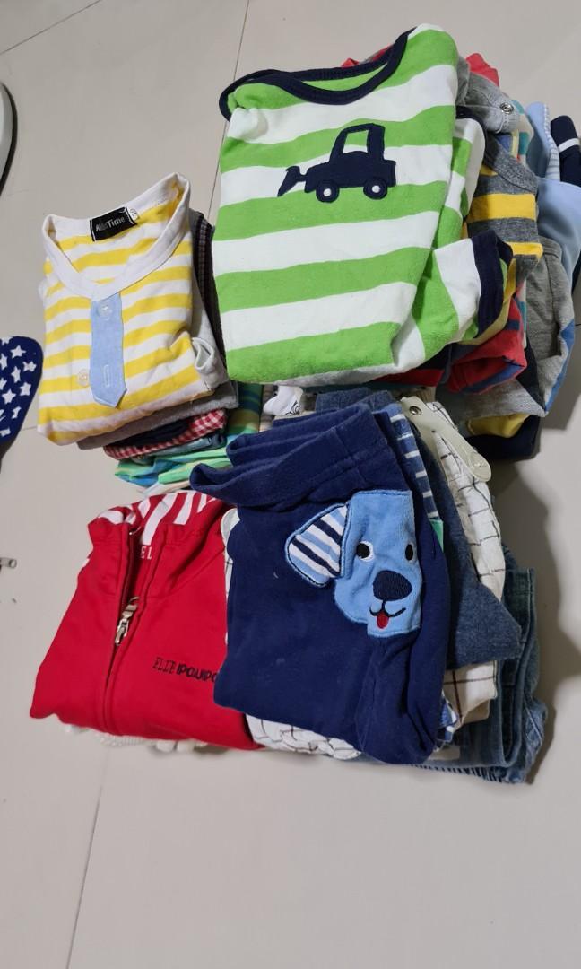 Baby Boy Clothes Bundle 50 Pcs On Carousell