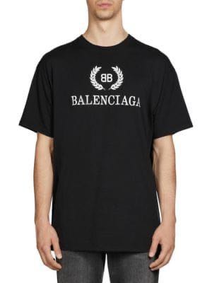 Balenciaga crest tee online