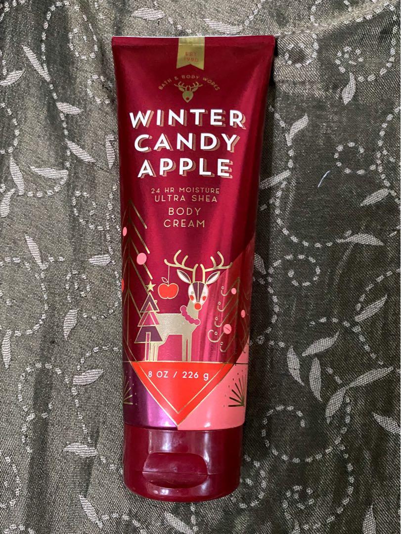 Bath And Body Works Body Cream Winter Candy Apple Health Beauty Skin Bath Body On Carousell