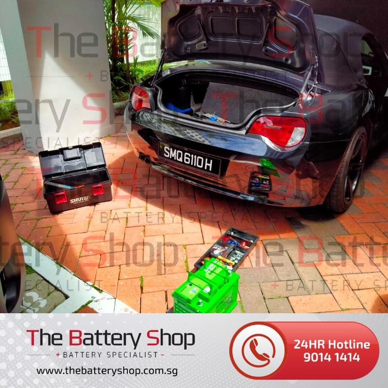 Bmw Z4 24hr Car Battery Replacement On Site Service Car Accessories Accessories On Carousell