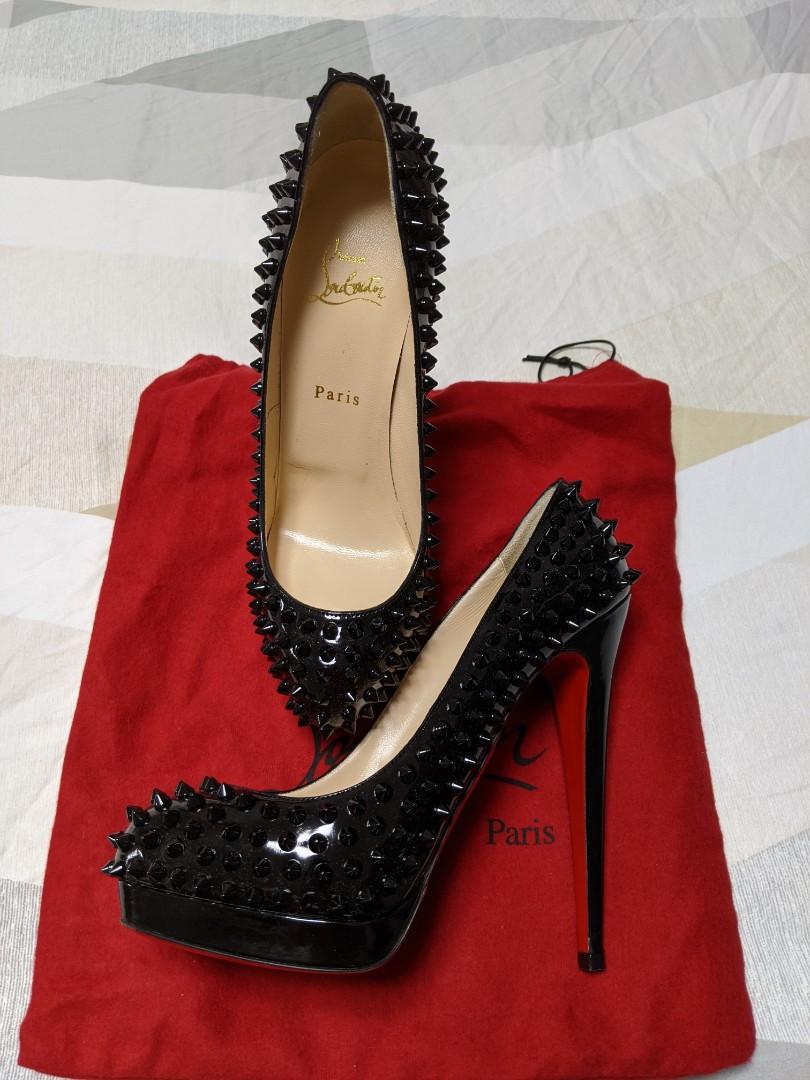 BRAND NEW Christian Louboutin Alti Spike Platform EU40 Women s Fashion Footwear Heels on Carousell