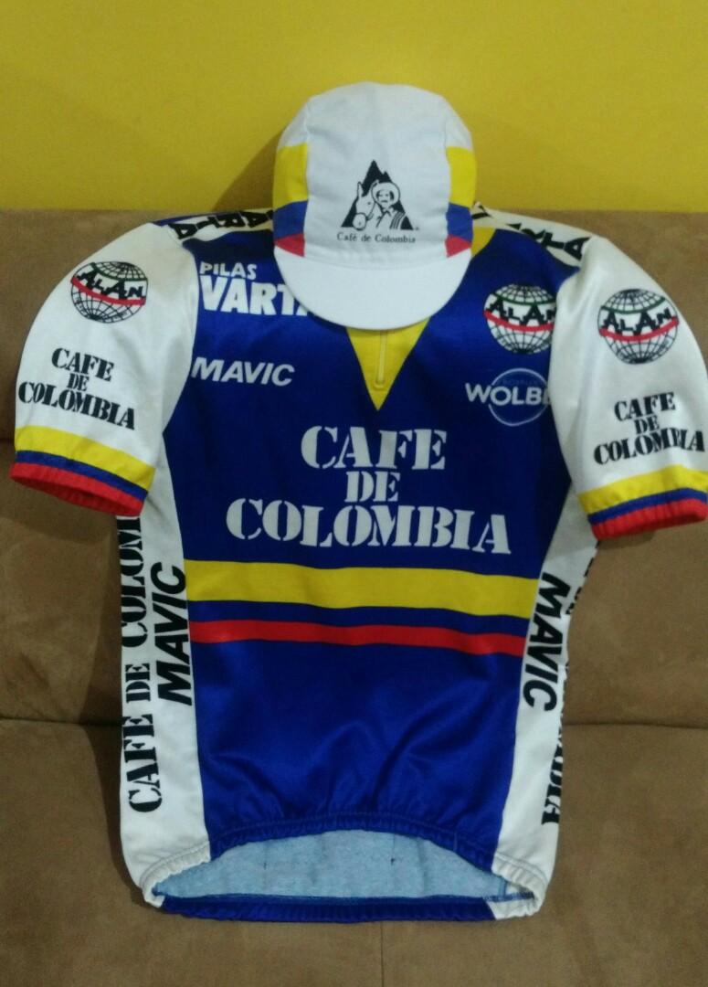 cafe de colombia cycling cap