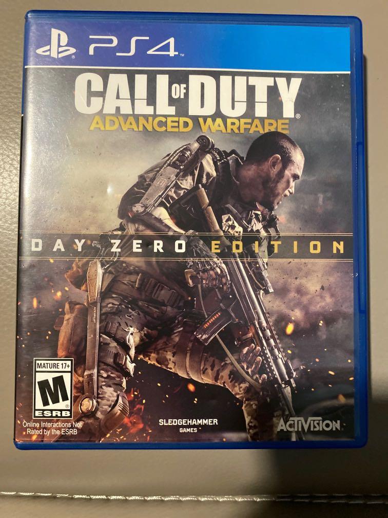 call of duty advanced warfare day zero edition ps4 price