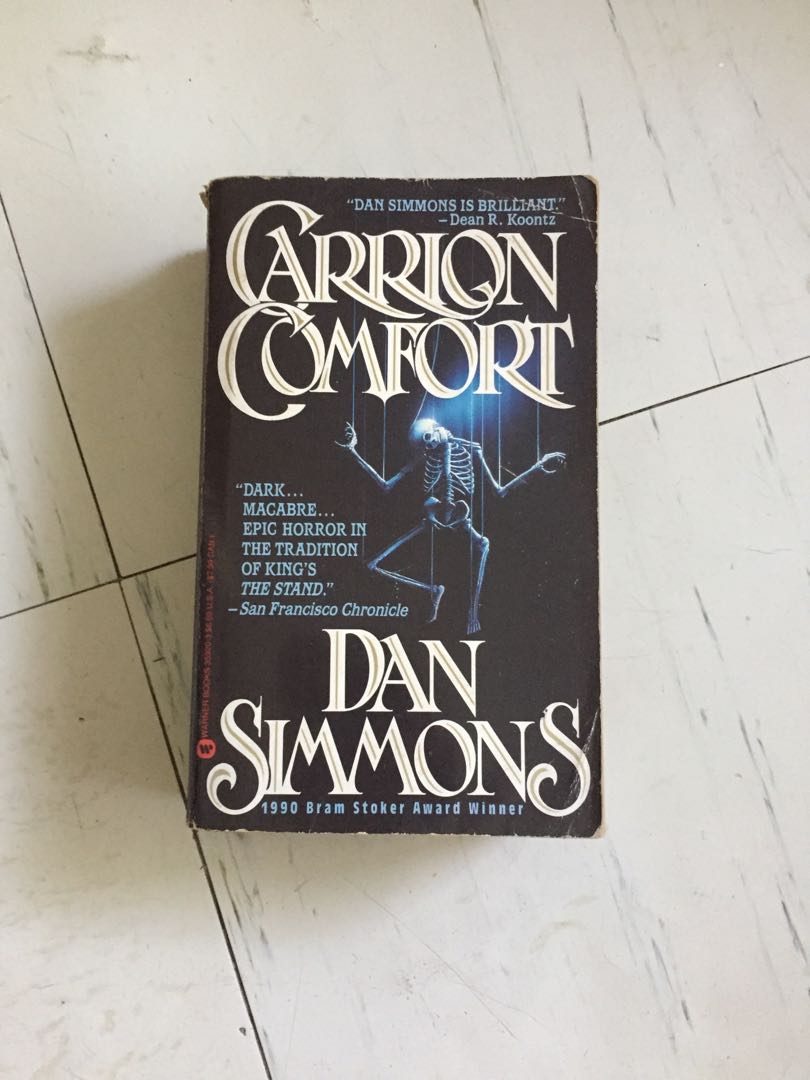 Carrion Comfort By Dan Simmons Books Books On Carousell