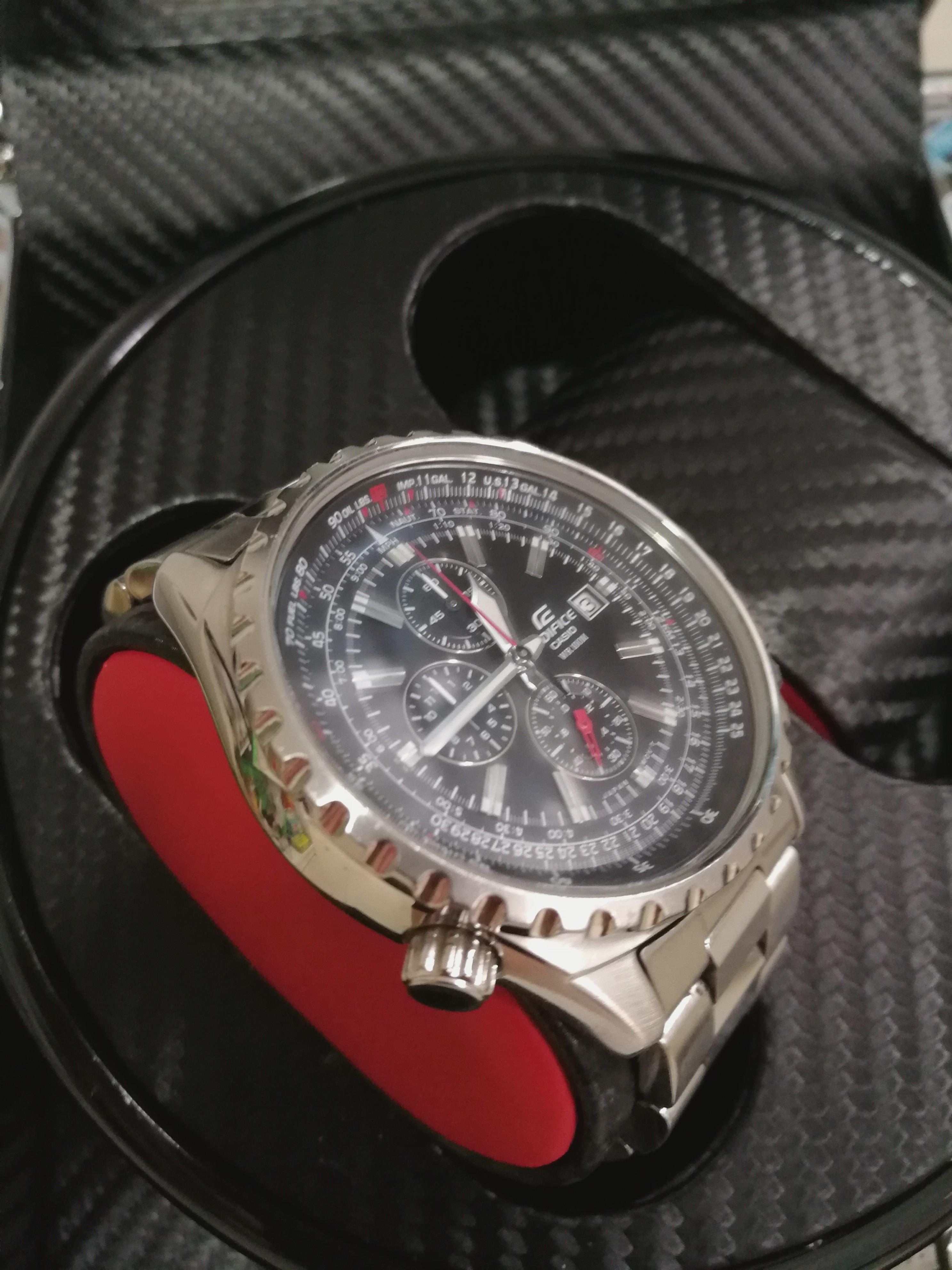Casio Edifice Watch (EF527-1AV) Aviator watches, Men\'s Fashion, Watches &  Accessories, Watches on Carousell | Quarzuhren
