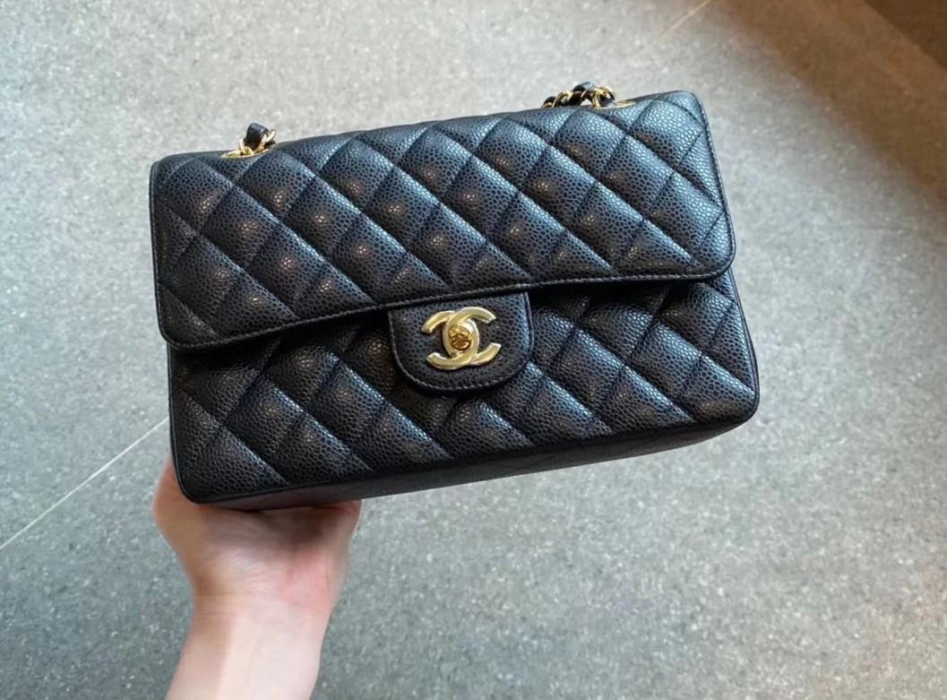 Chanel cf 23 Black gold, Women's Fashion, Bags & Wallets, Cross-body ...
