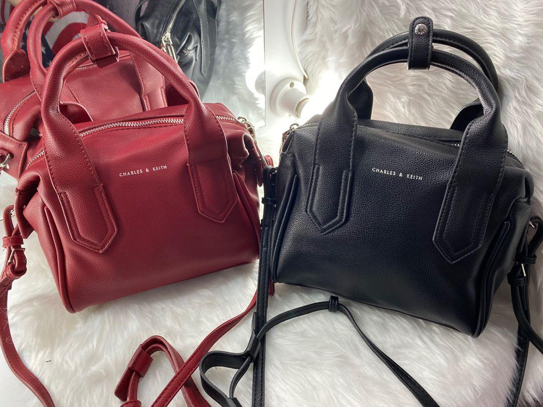 charles and keith boston bag