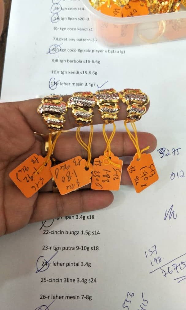 Cincin Emas 916 Women S Fashion Jewellery On Carousell Yang mana lebih sesuai untuk pelaburan emas? cincin emas 916