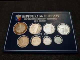 Complete Coin set of New Generation Currency