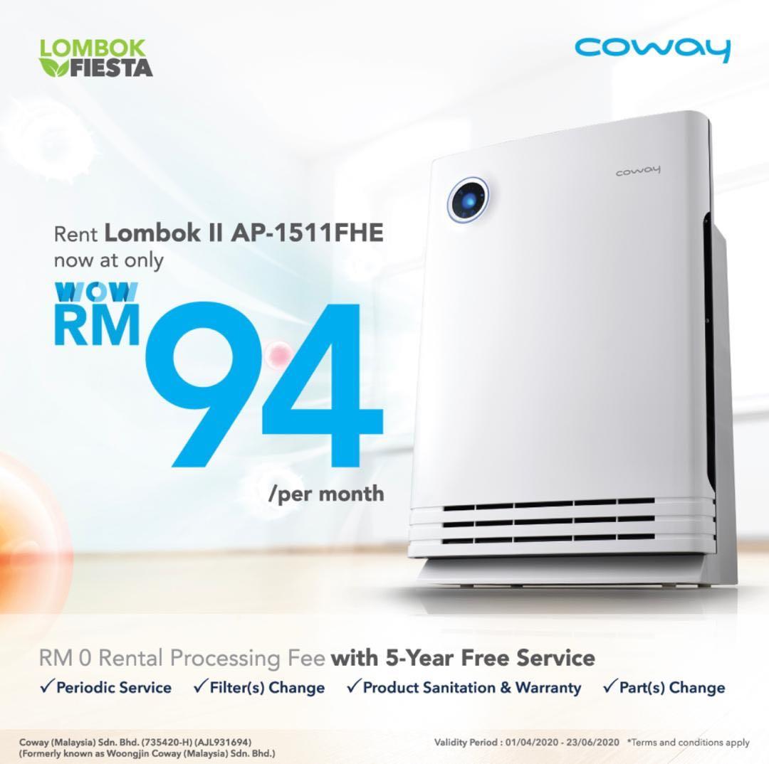 Coway lombok 2 price deals