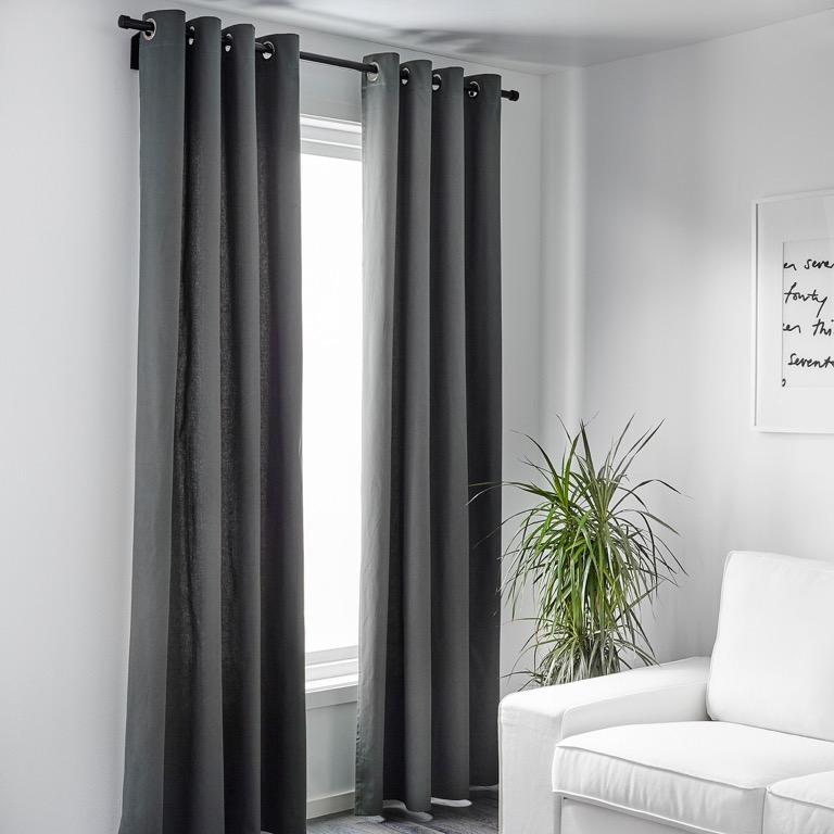 Merete store curtains ikea