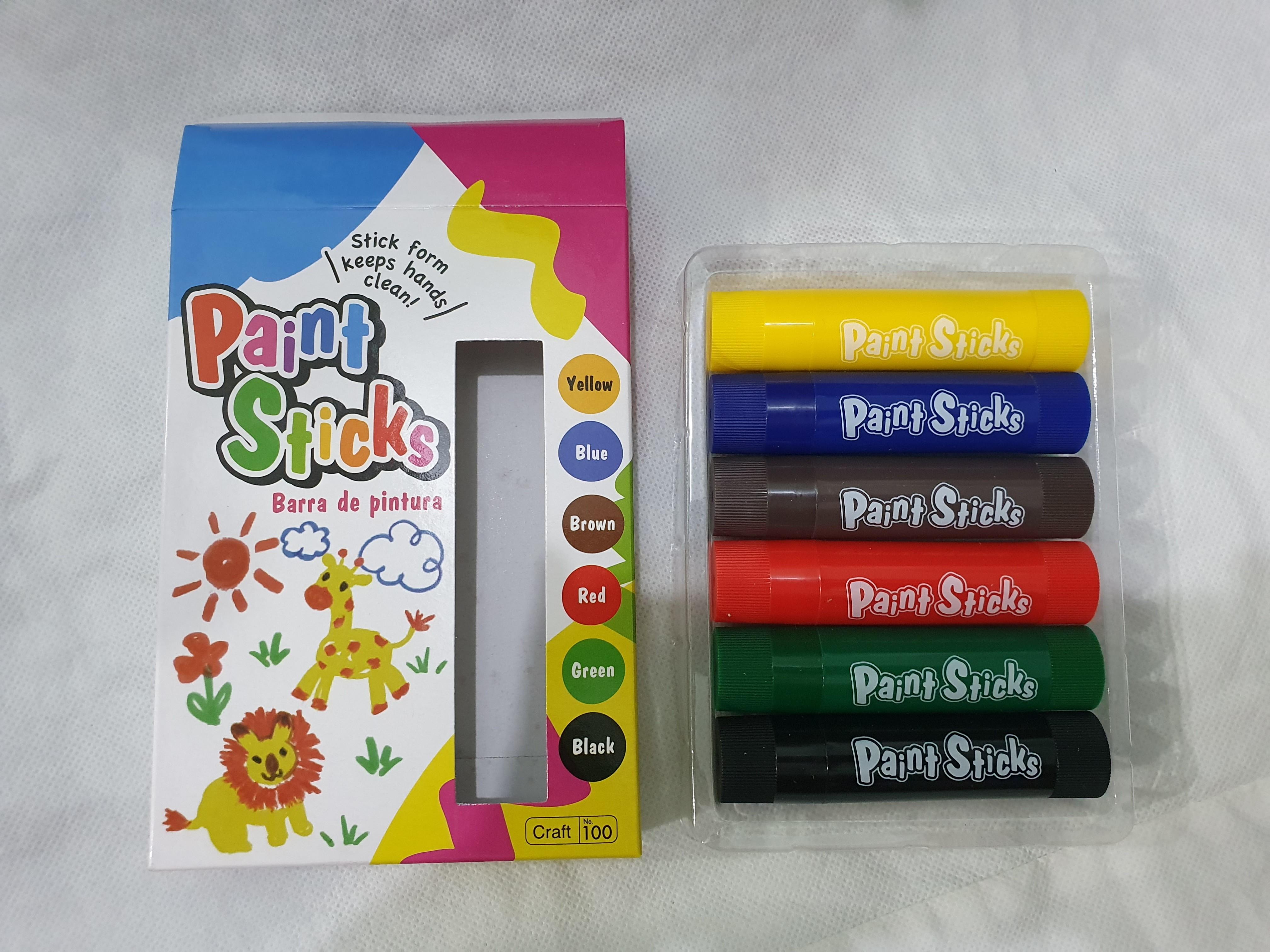 Daiso Paint Sticks Regular and Metallic, Hobbies & Toys, Stationary