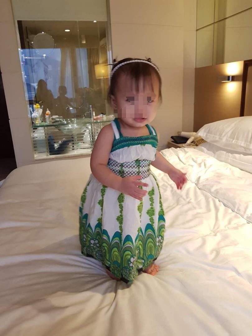 dkny baby dress