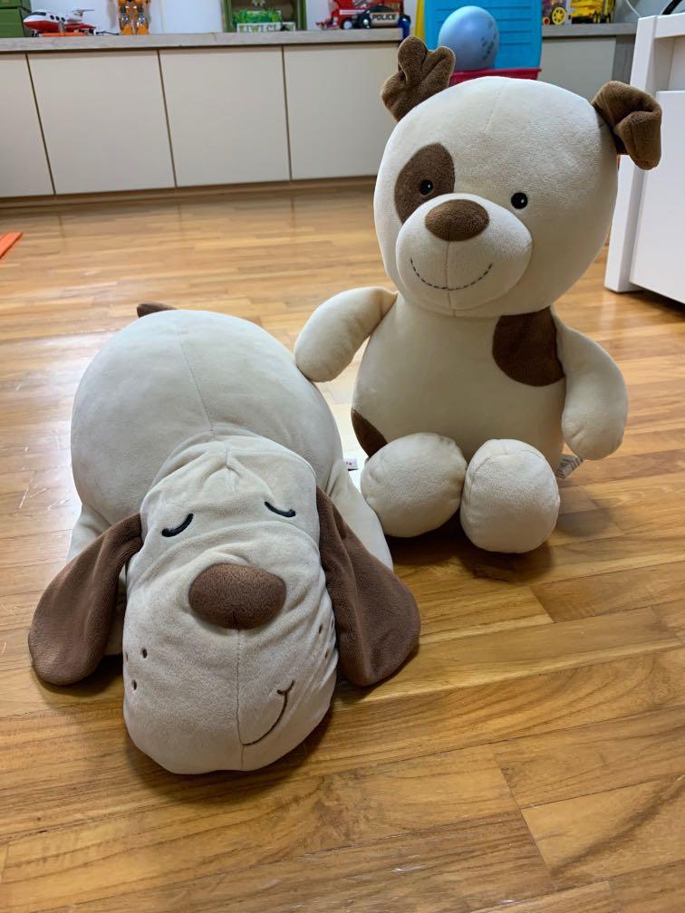 Dog soft toys, Hobbies & Toys, Toys & Games on Carousell