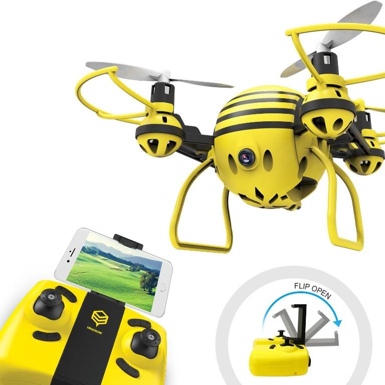 EL)HASAKEE FPV RC Drone with HD WiFi 