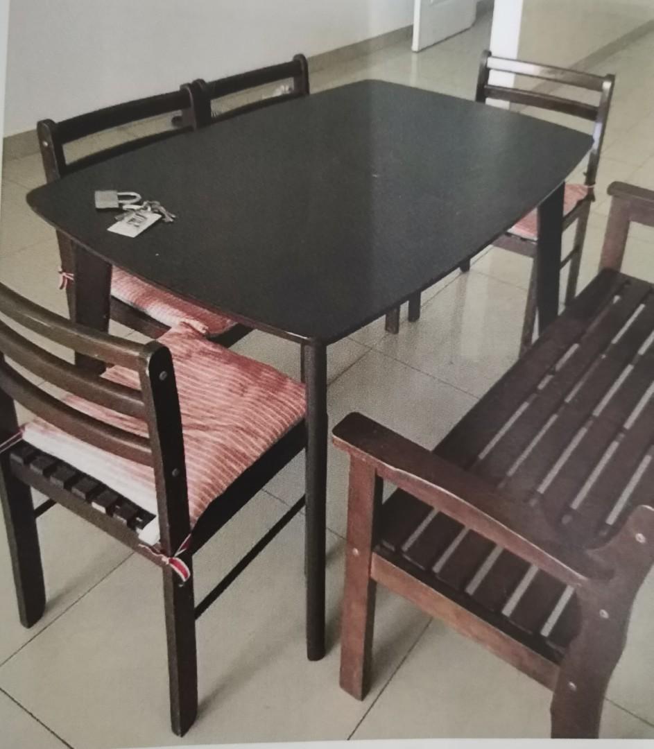 Expandable Dining Table Home Furniture Furniture On Carousell