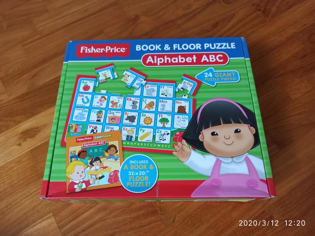 Fisher Price alphabet floor puzzle