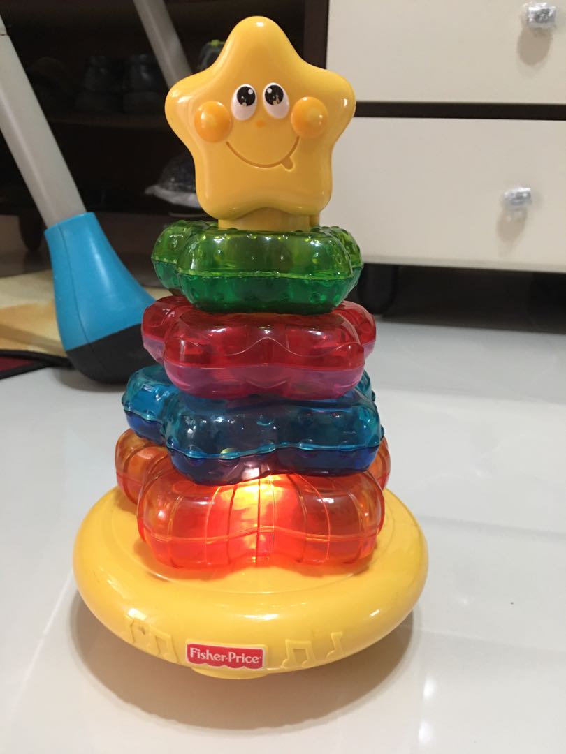 Fisher Price Little Super Star Classical Stacker Hobbies Toys