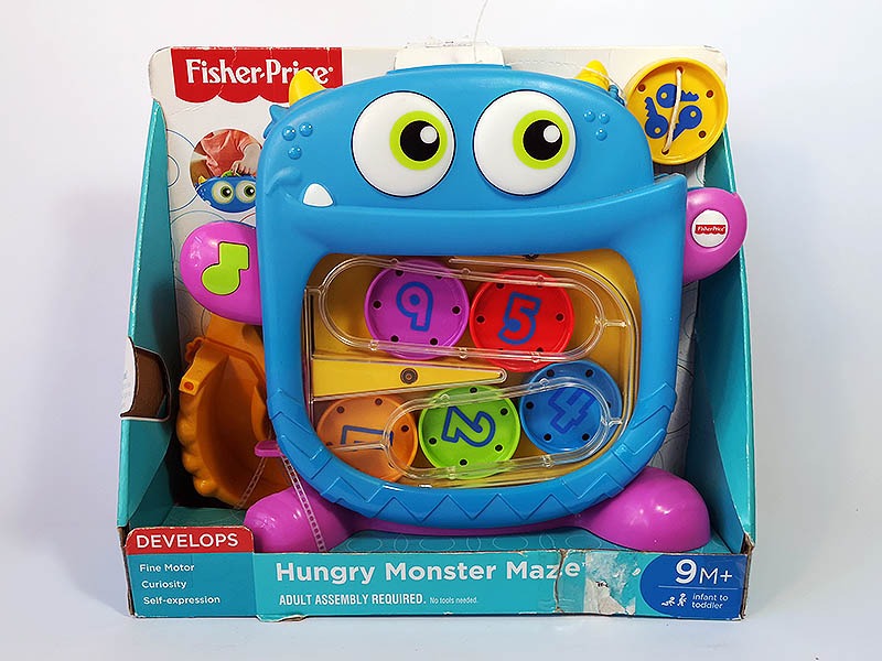 Fisher price hungry 2025 monster maze