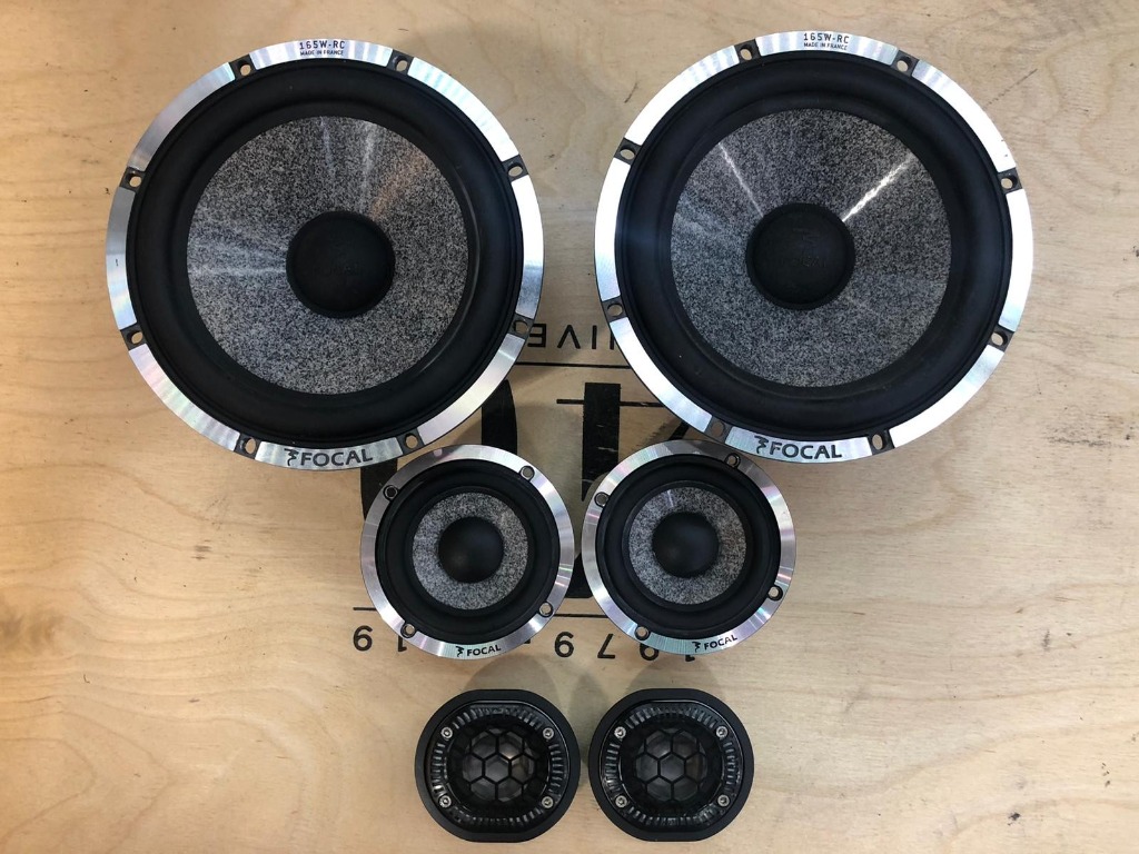 FOCAL UTOPIA BE 165W-RC 3-WAY COMPONENT SPEAKERS (CASH & CARRY