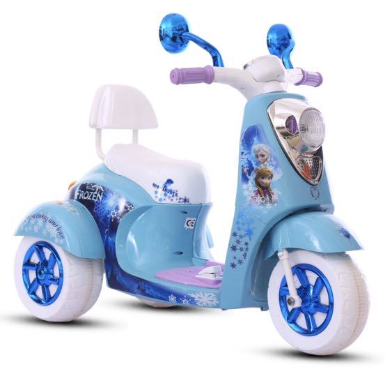 frozen electric tricycle