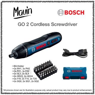 Bosch go 2 cheap cordless screwdriver