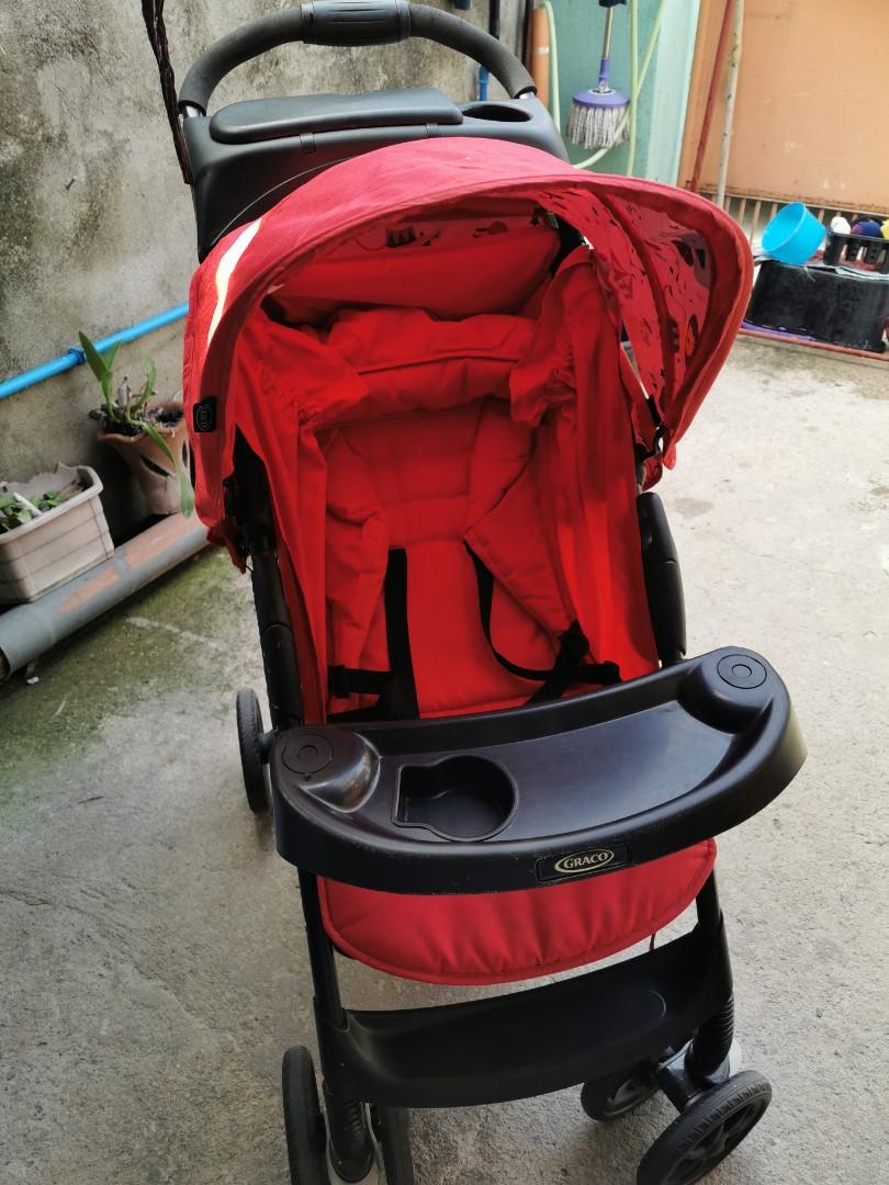 graco stroller red