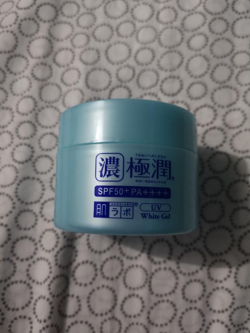 Hada Labo Hydrating UV Perfect Gel Moisturizer SPF 50+, Beauty