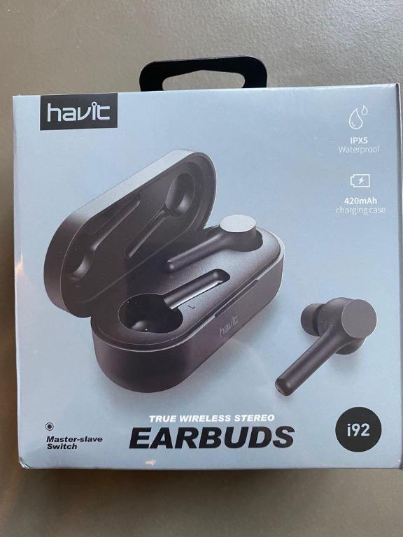 HAVIT I92 TRUE WIRELESS EARBUDS Audio Earphones on Carousell