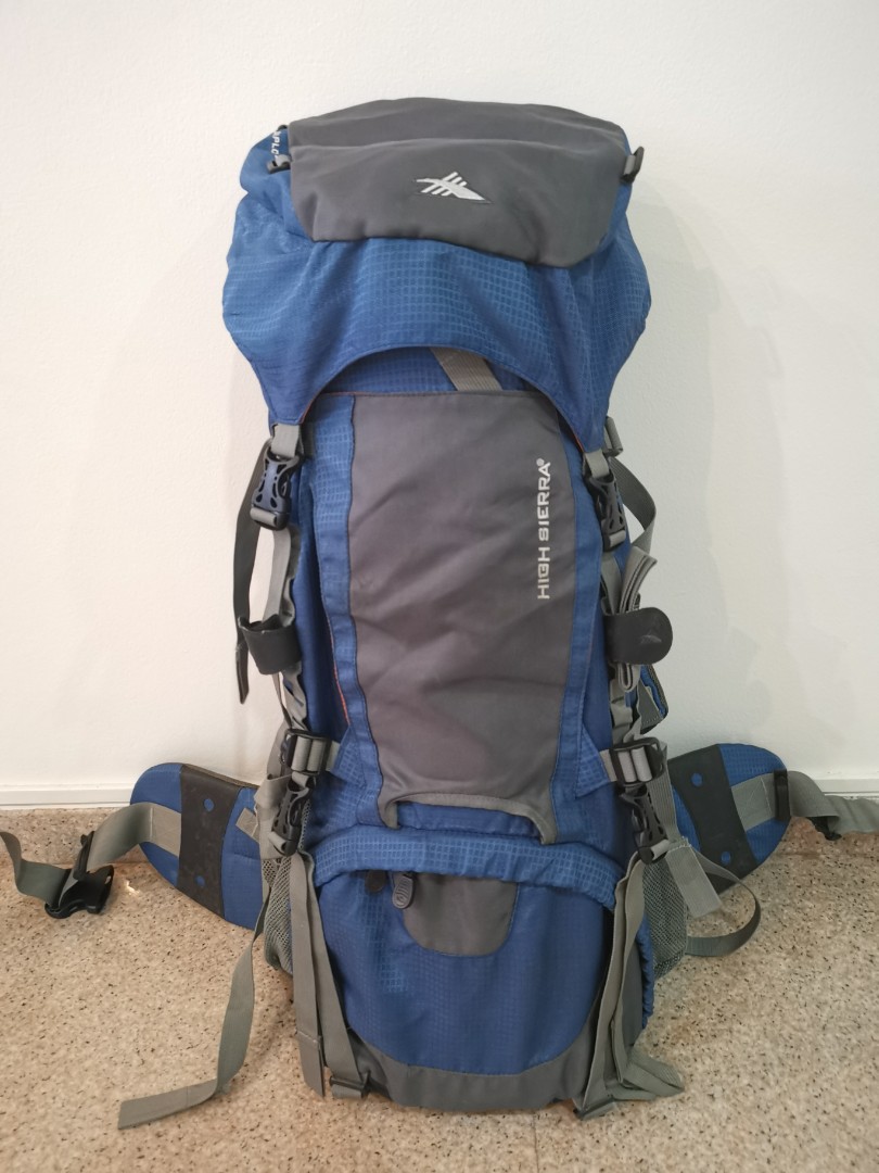 High Sierra Explorer 55 10L Hiking Backpack with raincover