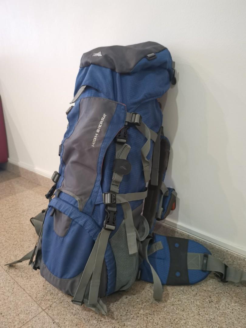 High Sierra Explorer 55 10L Hiking Backpack with raincover