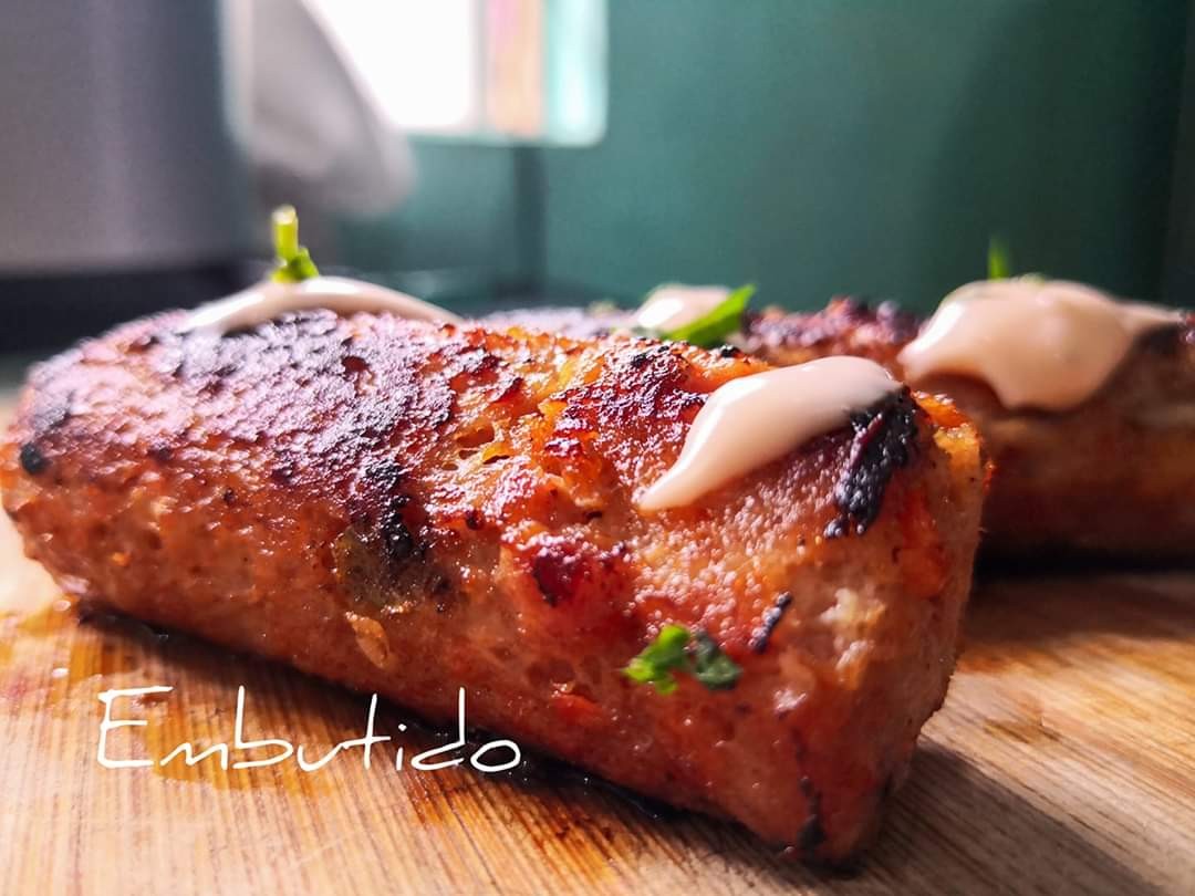Homemade Pork Embotido