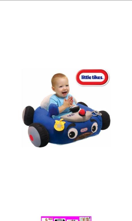 little tikes plush car pink