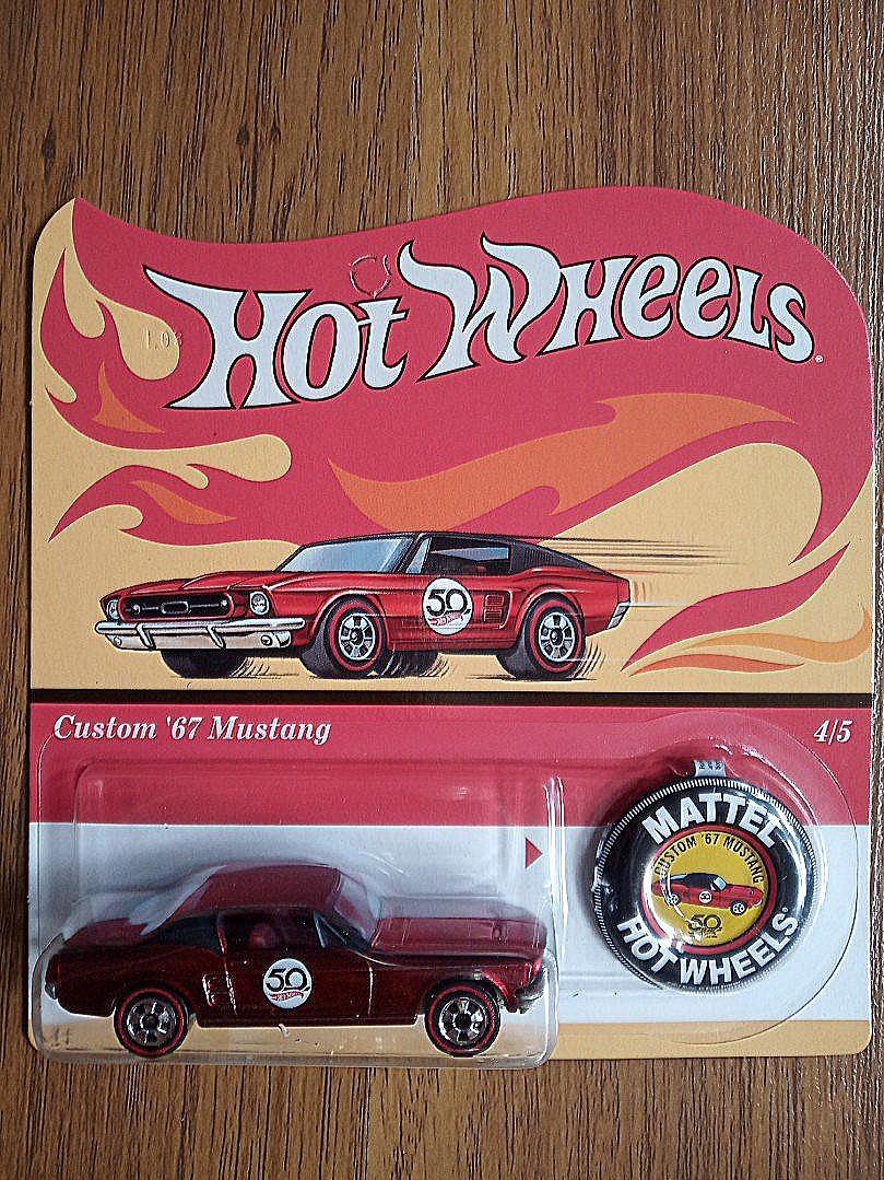 Hot wheels 50th top anniversary custom 67 mustang